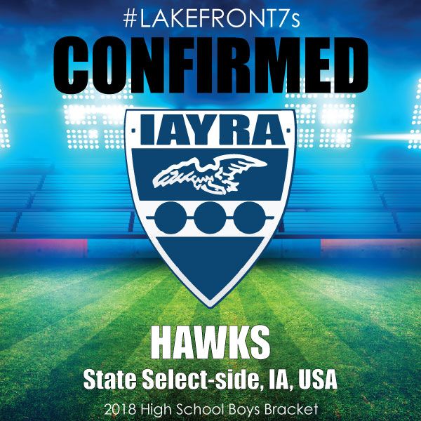 2018 Hawks, Iowa Select-side, USA