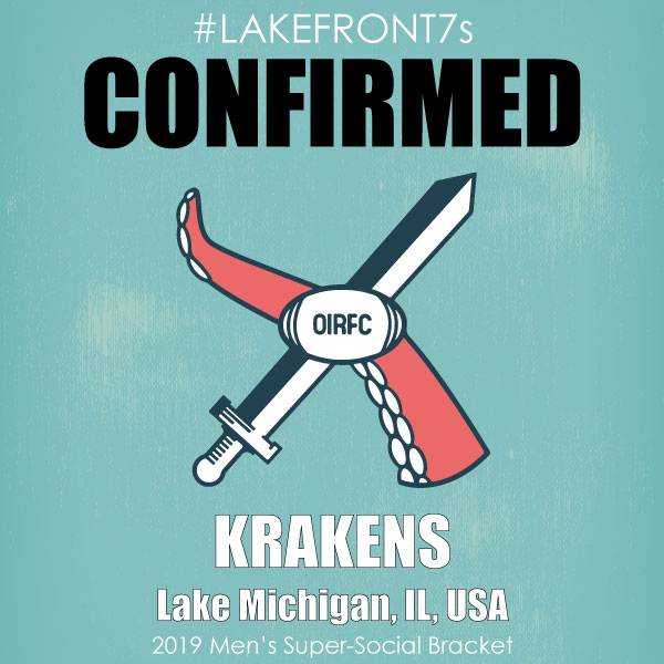 Men's Super Social 2019, Krakens, Lake Michigan, USA