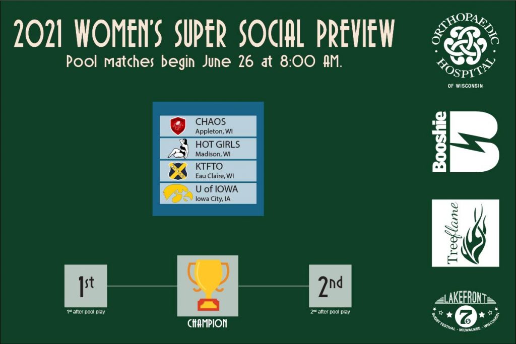 2021 Womenssuper Social Pools