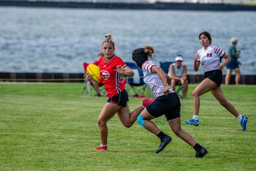 Running Tackle Chase Rugby