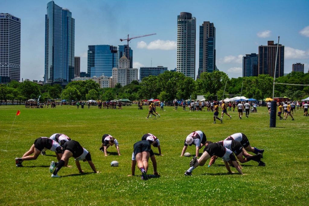 Warm Up Stretching Rugby