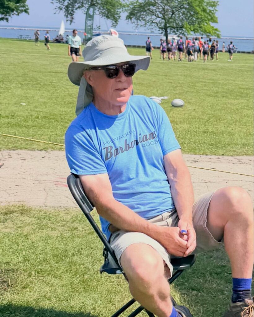 Chair Spectator Rugby Field