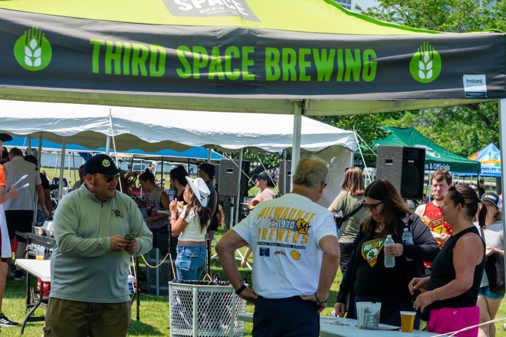 Fans Tent Beer Event