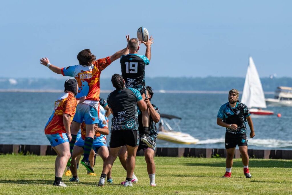 Lineout Jump Catch Support