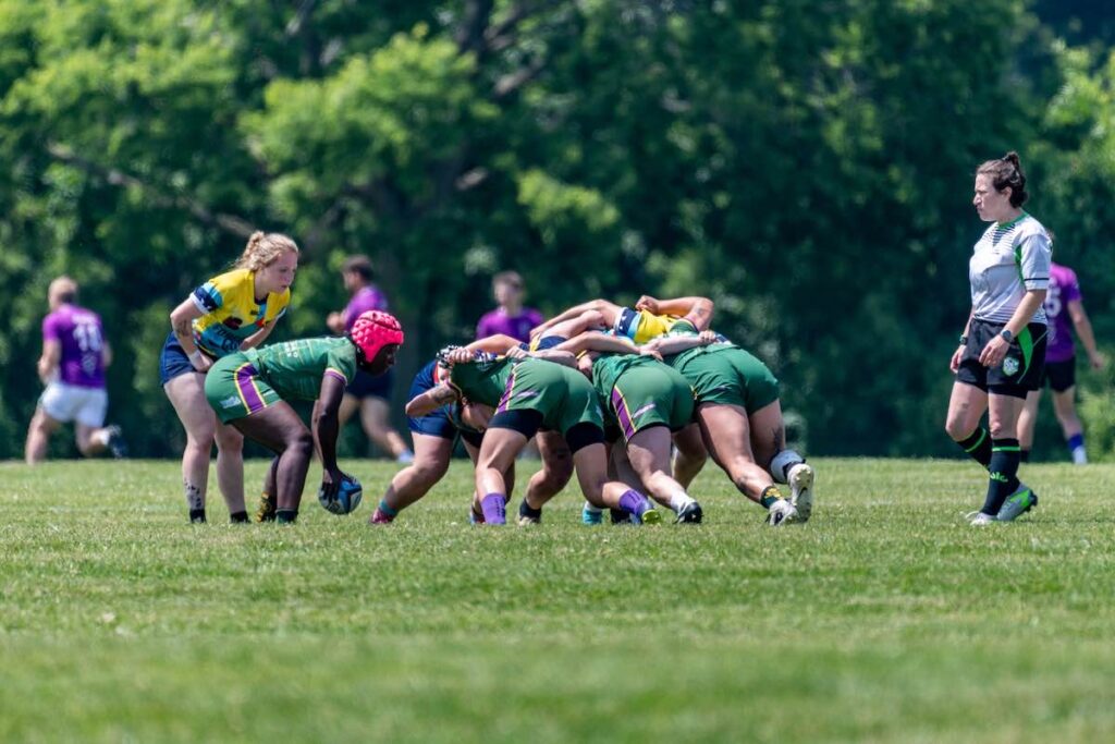 Scrum Referee Grass Players