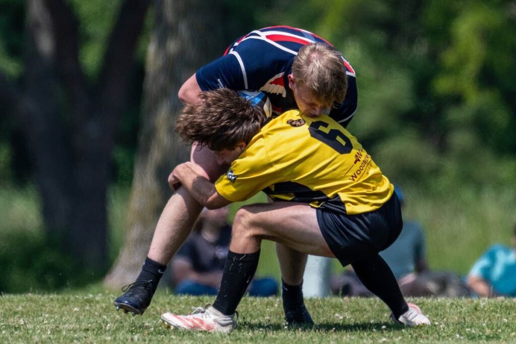 Tackle Defense Action Grass