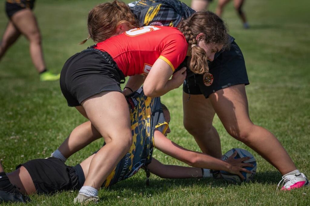 Tackle Ruck Ball Players