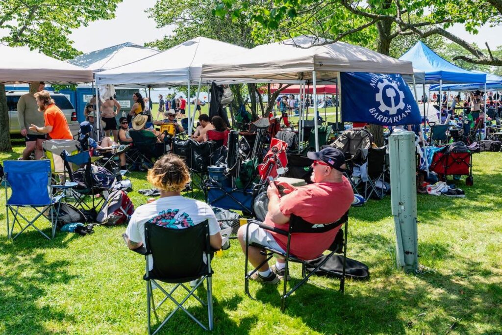 Tailgate Tent Lounging Chairs