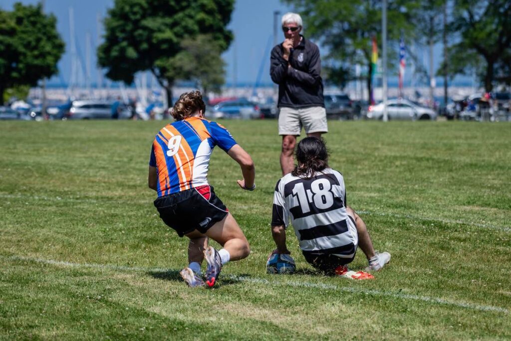 Try Tackling Players Referee